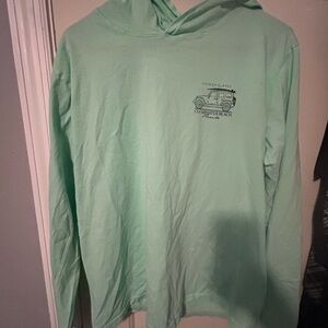 Surf Style Mint Green Long Sleeve Tee